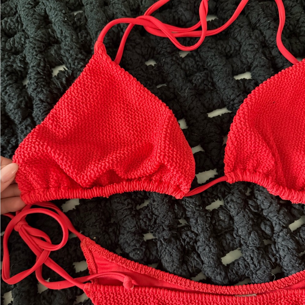Show Me Your MuMu Red Bikini - Picture 6 of 7